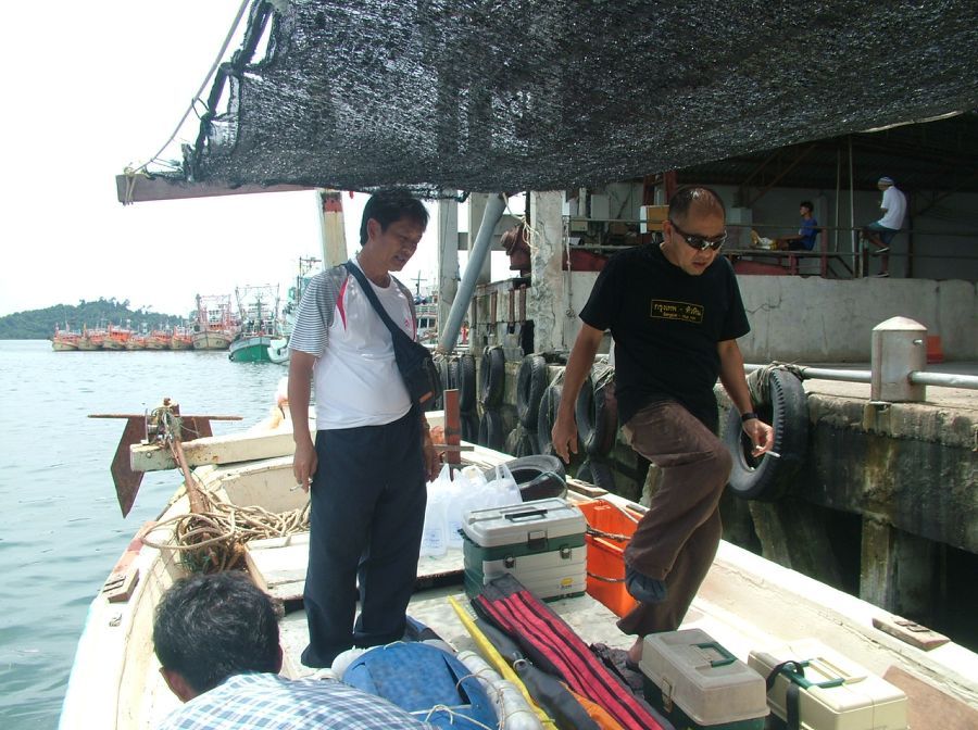 โก๋พงษ์ ลงเรือได้กะมาเต็มที่ บ่นจะตกแต่ปลาวัวอย่างเดียวอย่างอื่นไม่เอา ติดใจมาจากกองหินมาเลย์