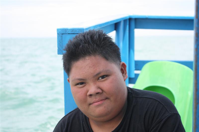 น้องมอสบอก..ลุงๆๆๆ...ขอแบบหล่อๆให้ผม