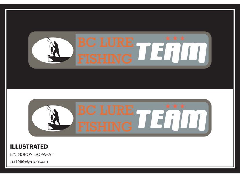 BC Lure Fishing Team แบบที่ 1 :grin: :grin: :grin: