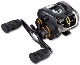 TD-Z Big Bait Special
Gear Ratio 5.7:1
Weight 7.3oz
Drag 4kb/ 9lb
Handle 90mm
Capacity 20lb(0.3