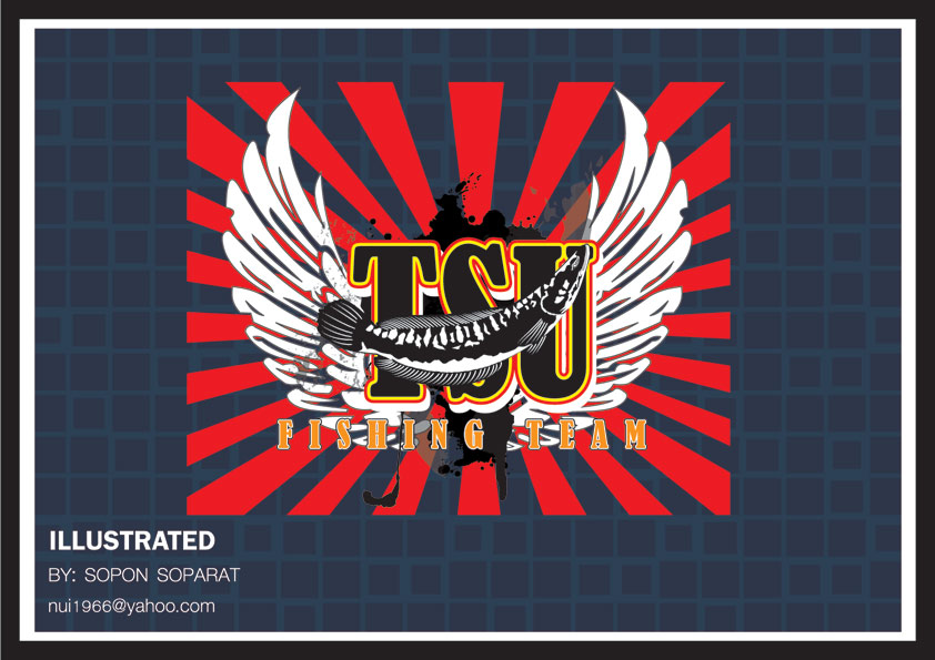 logo แบบเสื้อทีม  TSU 3