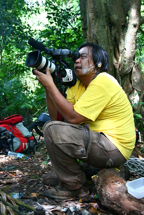 พี่ต้น ช่างภาพวีดีโอ งานนี้ควบสองร