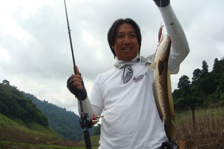 เอ้าขอโชว์หน่อย หล่อโค-ตะ-ระ เลย ช่อนกินเหยื่อปาร์ค  :laughing: :laughing: :laughing: