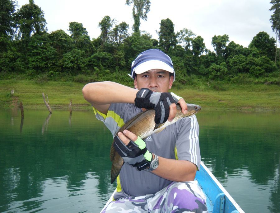  :smile:

"A bad days fishing is better than a good days working"  ในวันอับโชคของการตกปลา ก็ยังด