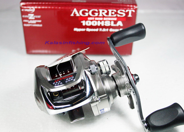 daiwa aggrest hyper speed 7.3:1 :spineyes: :spineyes: