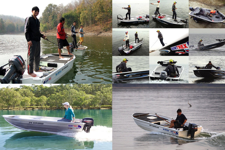 หลังจากได้เห็นความลงในตัวในการแต่งเรือ Quintrex 370 ของชาวญี่ปุ่น โดยแต่งให้เป็นเรือแบส ติดเครื่อง 1