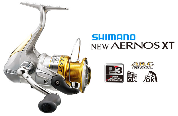 New  AERNOS  XT C3000
ลูกปืน : 3+1
ความจุสาย: 12/100
อัตราทด: 5.2:1
Max Drag: 3kg
น้ำหนัก: 250g