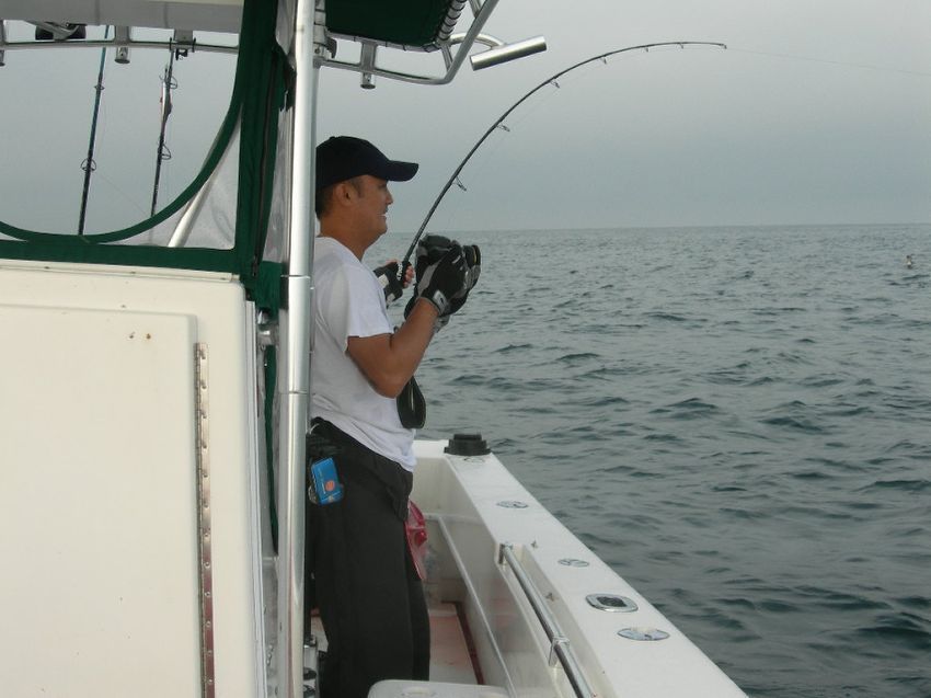 เเรงดีมากครับ Blue fin Tuna :smile  ทั้งวิ่งทั้งมุดเลย :grin: :grin: