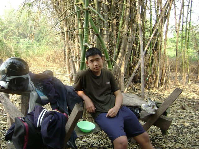 อิ่มน้ำ รอกินข้าว มื้อ แรก ครับ :laughing: