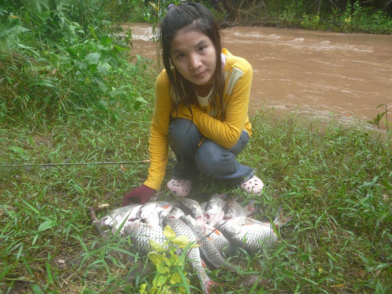 ยกปลาถ่ายรูปไม่ไหวเลยต้องวางถ่ายเอาครับ.. :laughing: :laughing: ยกไม่ขึ้น