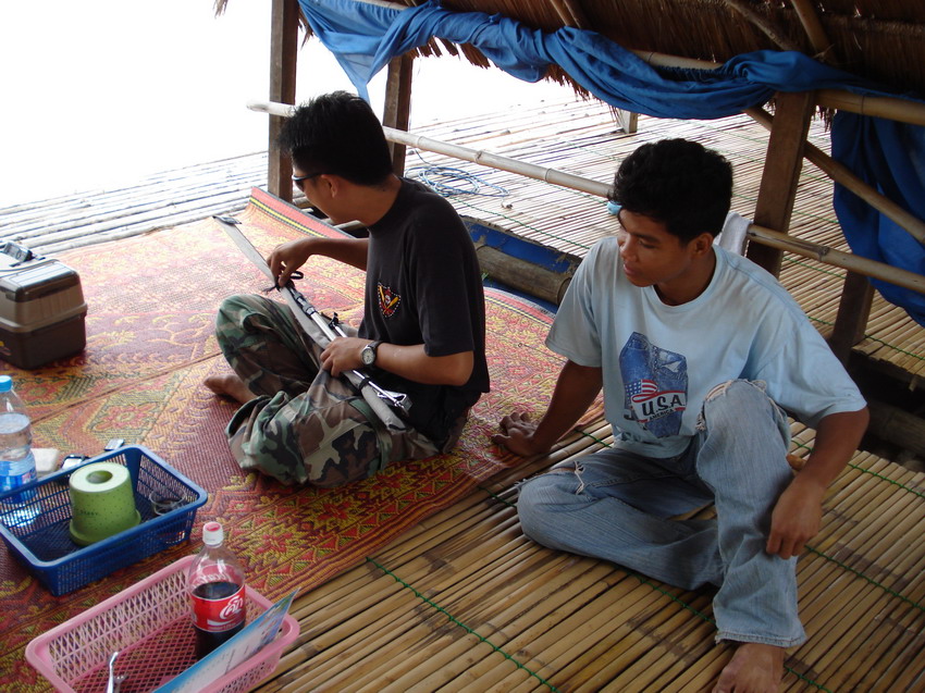 จัดแจงอุปกรณ์อย่างไวครับ :grin: