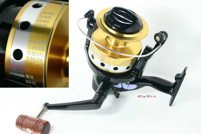  [b]Line Winder AFS 5013i [/b]
   +  รอกหมาป่าใหญ่ๆ บึก อึด ทน
   +  3 BALL BEARRINGS  / GEAR RATI