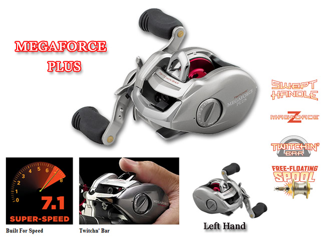 ผมมีตัวนี่อยู่อะคับDaiwa MEGAFORCE  PLUS
แต่มันเสียไปแล้วไม่รู้เป็นไร
ทั้งๆที่ไม่ค่อยได้เจองานหนัก