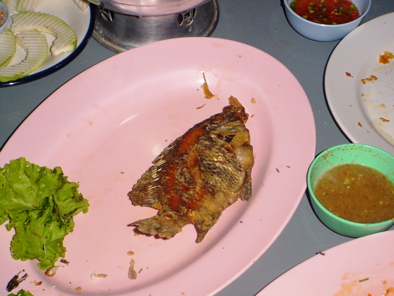 ปลาทอดเหลือตัวเดียว ใครจะเอา .................