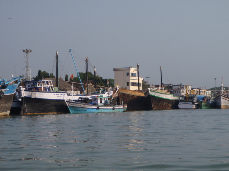 ท่าเรือประมงเมือง Mangalore 