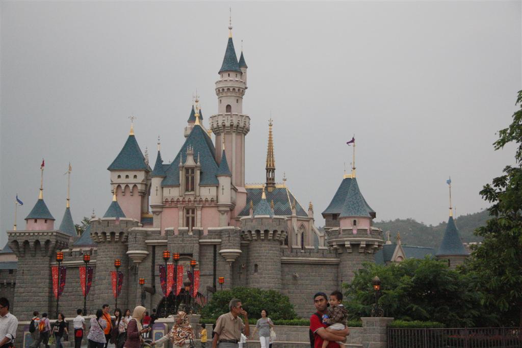 ภาพสุดท้ายก่อนออกจาก disney land