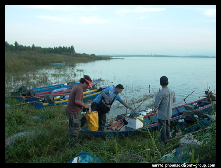 เก็บของเตรียมลงเรือกันครับ