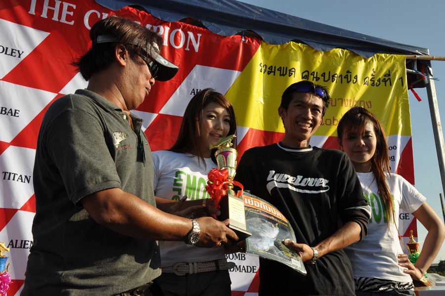 ผู้ชนะเลิศรองอันดับ2 ประเภทปลาใหญ่ :
