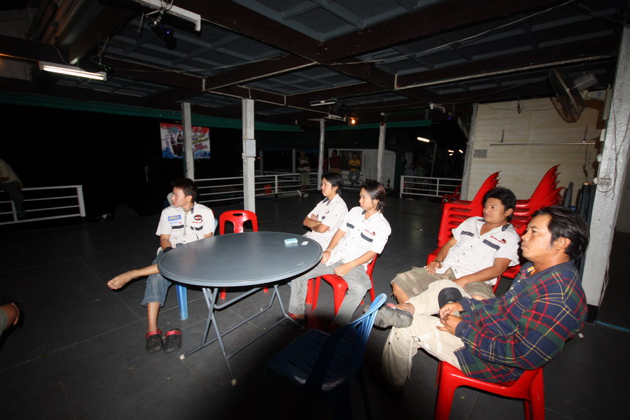 ตัดมาช่วงเช้าวันแข่ง เลยนะครับ เพร