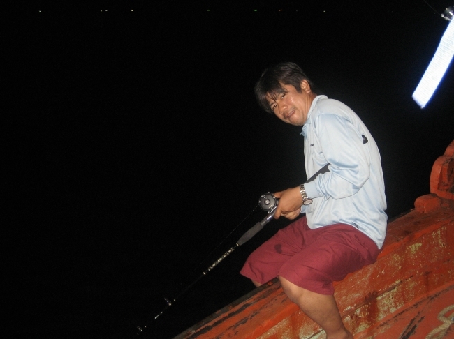 เสียงดังอึ๊บ!มาจากหัวเรือนึกว่ามีเรื่อง พี่บรรของขึ้นดูจากสีหน้าบ่งบอกถึง....รอดตายแล้วตรู มีเถียงนิ