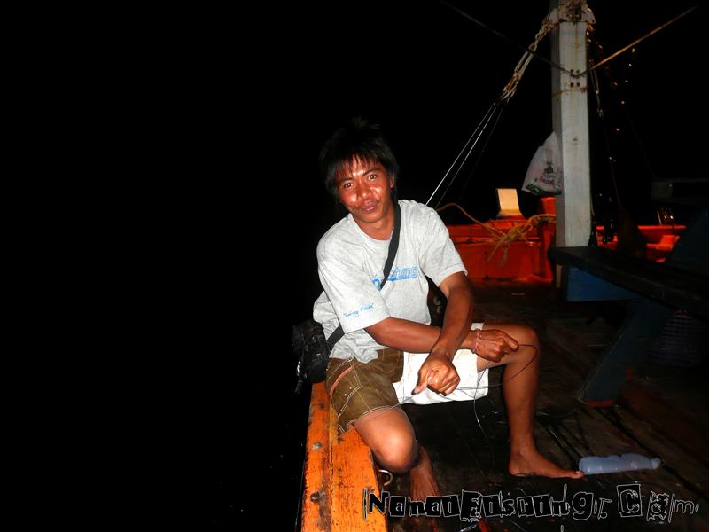 ตัดมาช่วงกลางคืน หลังจากโดนคลื่นลม
