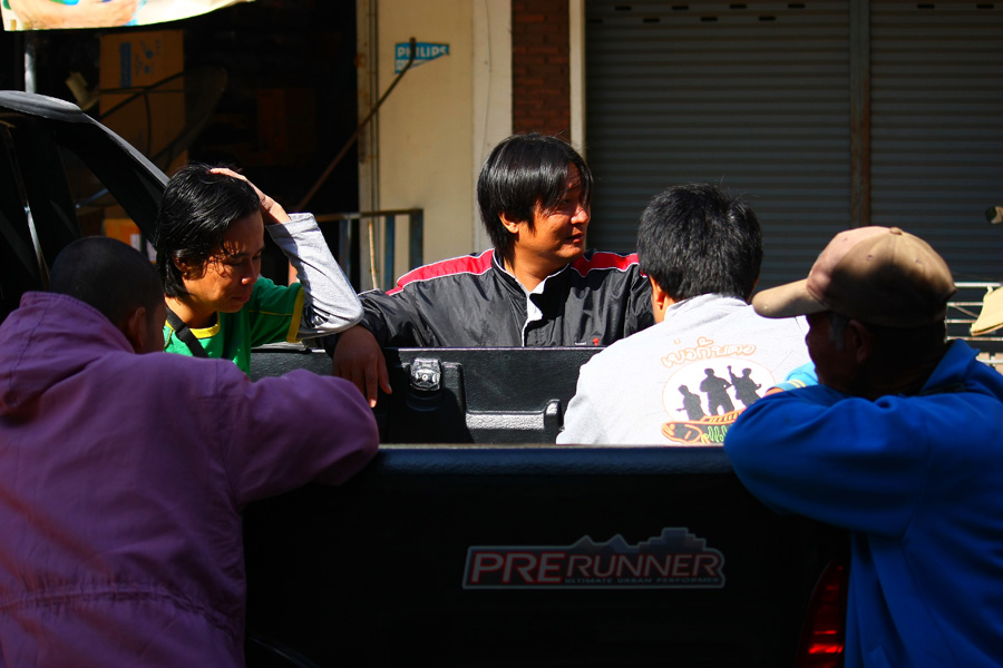 ไปสมทบกับน้า pato ...วันนี้ใช้บริการรถข