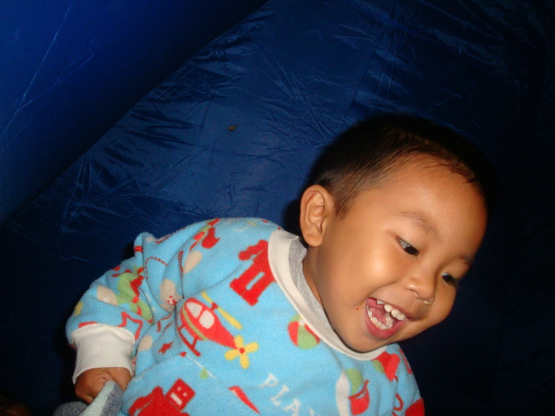 เต็มที่ เต็มอารมณ์
กับเจ้าตัวเล็ก