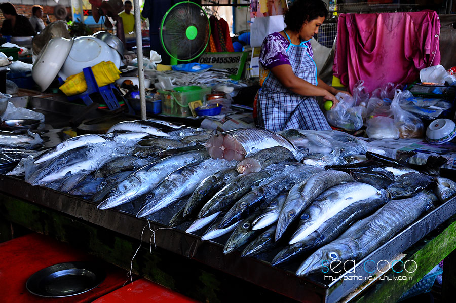 เข้าไปชมตลาดนิดนึง

ปลาอินทรี น่าเอาไปต้มยำ กับ ทอดน้ำปลา ...  :cheer: