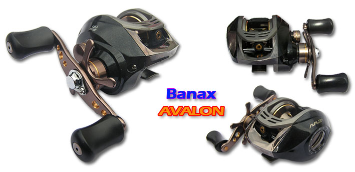 Model = AVALON
Bearing = 5+1
Gear ratio = 6.2:1
Wt (g) = 215 
Max drag (kg) = 4.1
Line (lb/yd) 