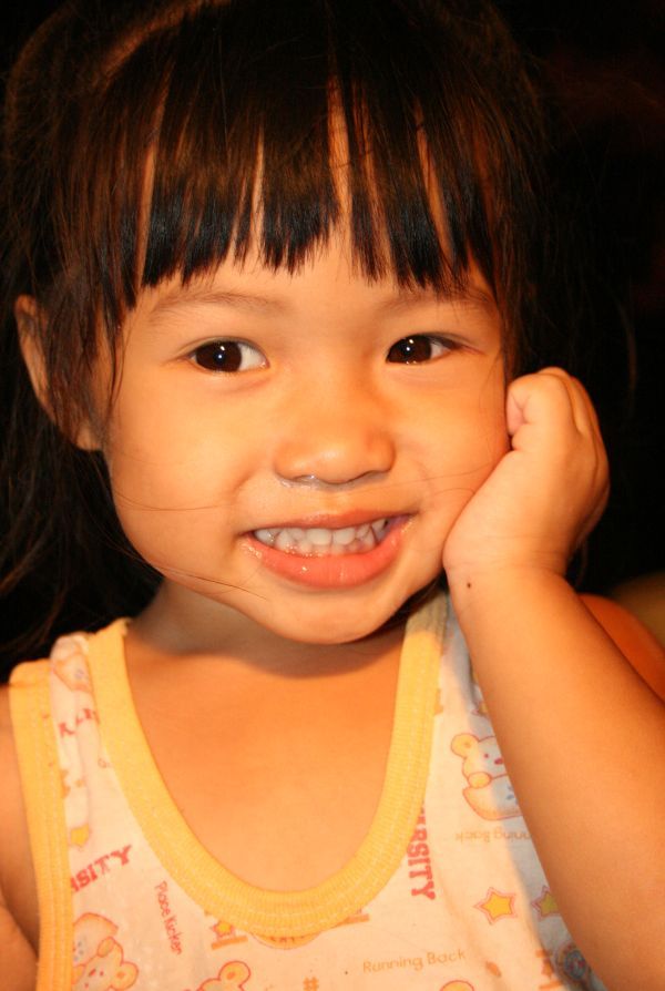 ถึงใด้มีน้องหน้ารักแบบนี้ใช่อ่ะป่าวพี่ติ๊กกกก   :laughing: