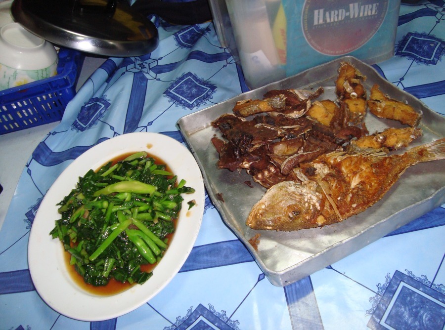 ในส่วนของมื้อค่ำก็เตรียมไว้แล้วบา