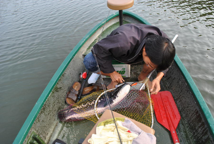 กัดเต็มๆ ปลดยากเหมือนกันนะเนี่ย