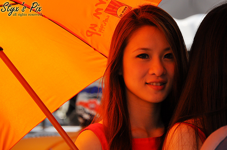 ~(^_^)~	 ไปถ่ายรูปพริตตี้งาน Honda Racing Fest' มาคับ ~(^_^)~