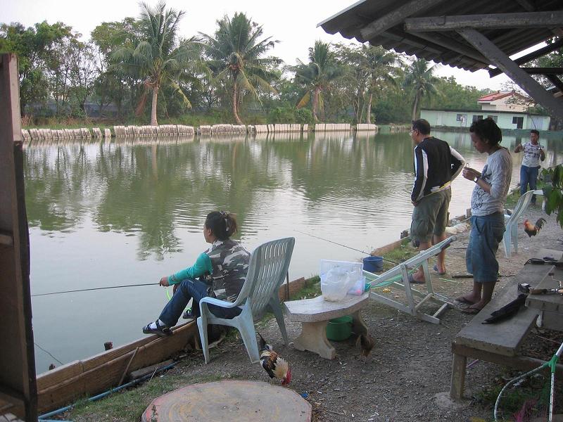 บรรยากาศบ่อตกปลาเกล็ด ขาประจำผู้หญิงก็เยอะ ตกปลาเองซะด้วย เก่งชิบเป๋ง หนุ่ม ๆ อายเป็นแถบ ปลานิลไซด์เ