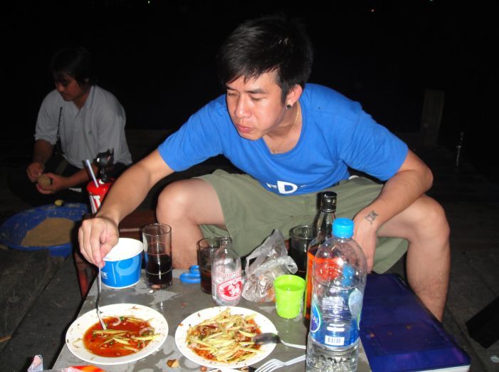 ถึงเวลาตี3ตี4ปลาหยุดกินคนกินแทน :grin: :umh: :cheer: