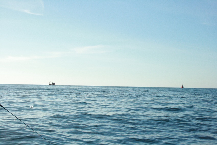  วันนี้เราได้ย้ายเรือมาตกในเขตไทยนะครับ เป็นซากเรืออยู่ไม่ห่างจากกะรังนกแก้วซักเท่าไรครับ หลักฐานที่