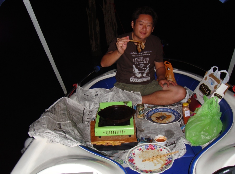 ใช้เวลากันพอสมควร กับหมูและเนื้อ ท