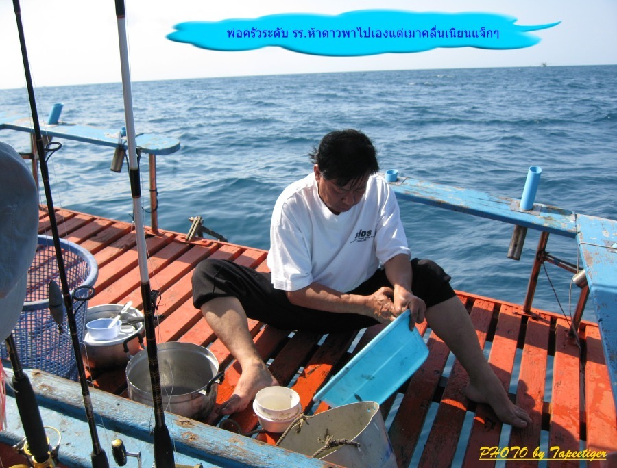 กุ๊กของเราเมาเรือ จนเดี้ยง