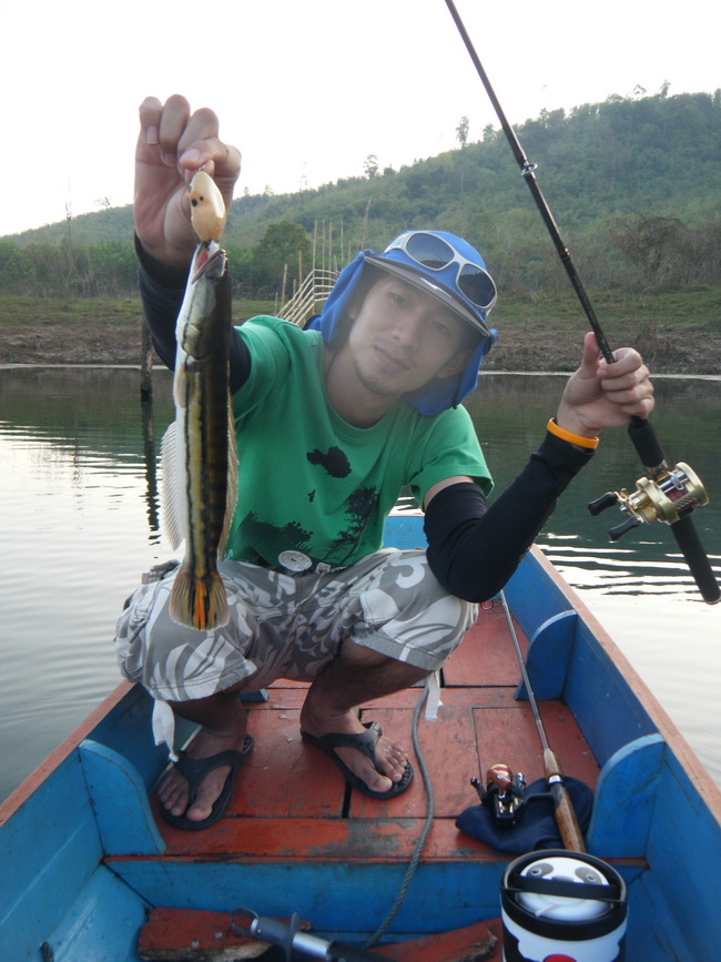 ไอ้ป็อกก็อดใจไม่ไหวกับกบยาง  KOK FROG  สุ