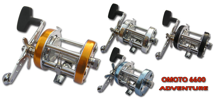 - 2 Stainless ball bearing
- Instant Anti-Reverse
- Brass Gear
- Line out Alarm
- Multidisc HT10
