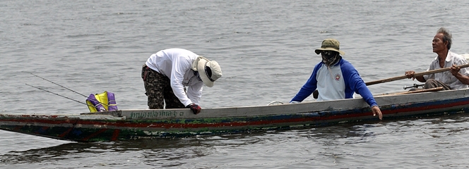 เรือเริ่มกลับ เข้าฝั่งกันแล้วครับ 

:grin: :grin: :grin: