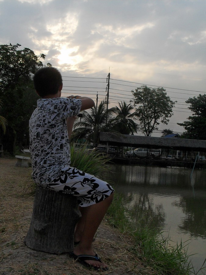 น้าบุ๊ง พาลูกชาย น้องบอส มาด้วยครับ 