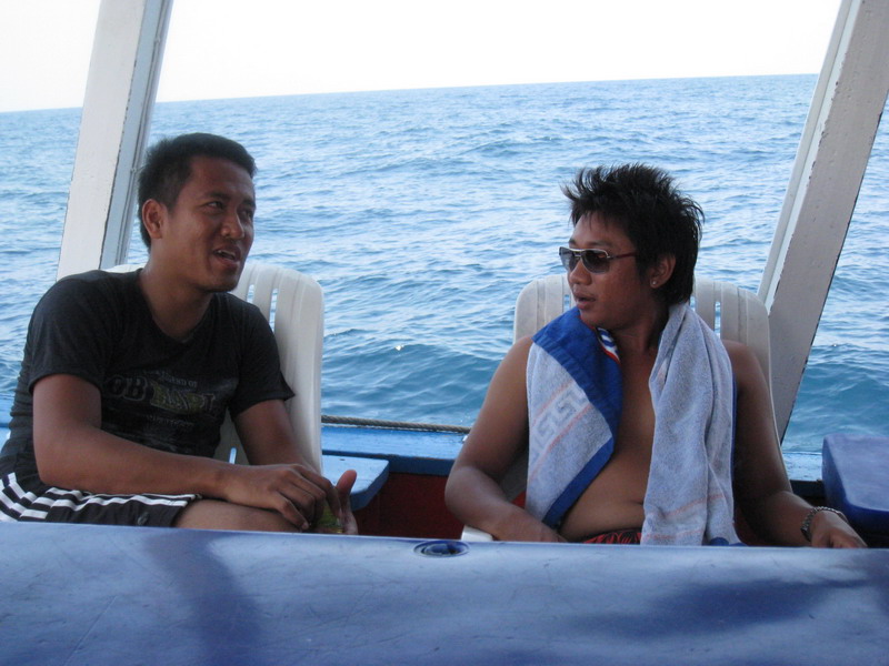 คู่หูดูโอ ลงทะเลใหญ่ๆทริพแรก :cheer: :cheer: