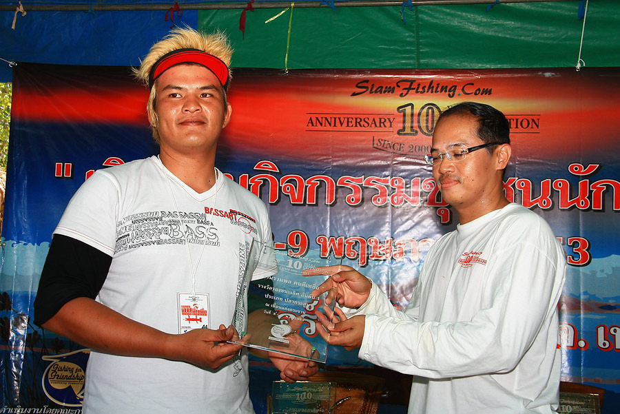 น้าโอม แปดริ้ว หิ้วรางวัลรองชนะเลิศอันดับ 1 กลับบ้านไป
 :smile: :smile: :smile:
