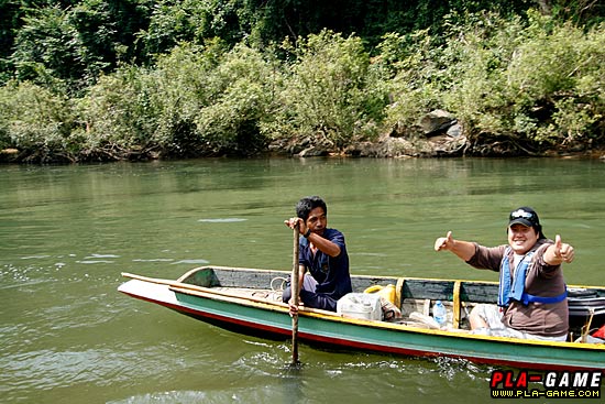 ...คณะเดินทางแล่นเรือฝืนกฏธรรมชาติส