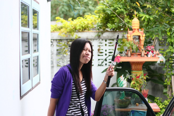 เริ่มออกเดินทาง หามื้อเที่ยง
มาตกป