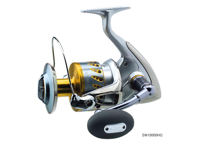 Shimano Stella SW18000 HG ,japan Model 2008
SW Barrier Gear 
AR-C Spool 
One-Piece Bail 
Easy Ma