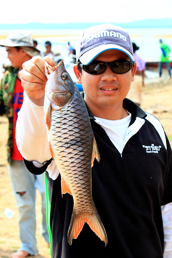 เจ้าบอลกับปลาที่ทำให้ได้รับรางวัล