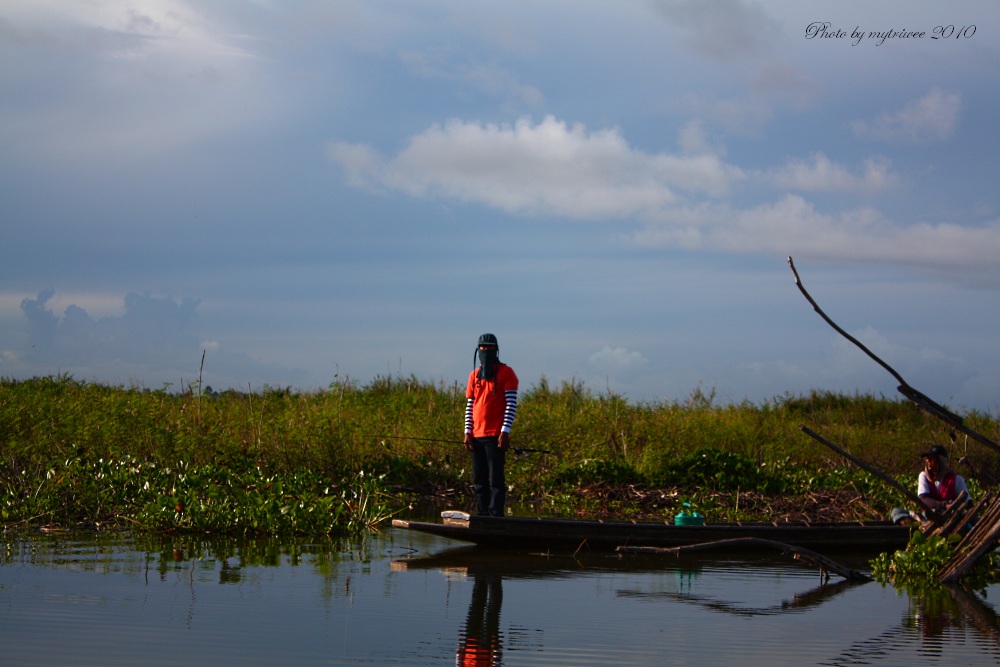 วันนี้มีเรือลงประมานสี่ห้าลำ :grin: