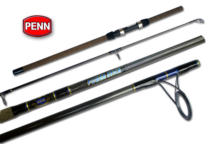 Penn POWER STICK  (SURF)
- Graphite IM7 composite 
- ไกด์ Hardloy 
- Lenght 10.0  Line(lb) 15-30 